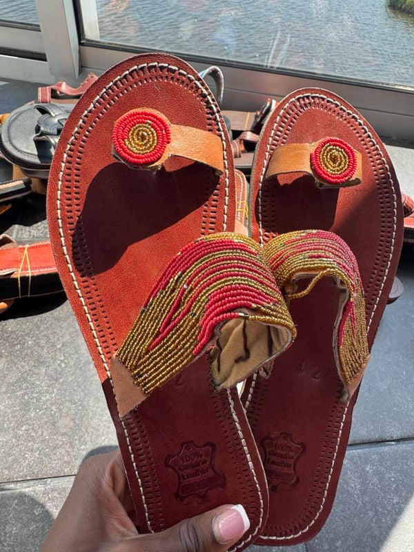 Ladies maasai sandals