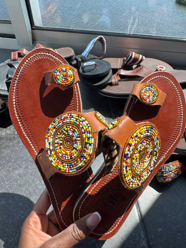 Ladies maasai sandals