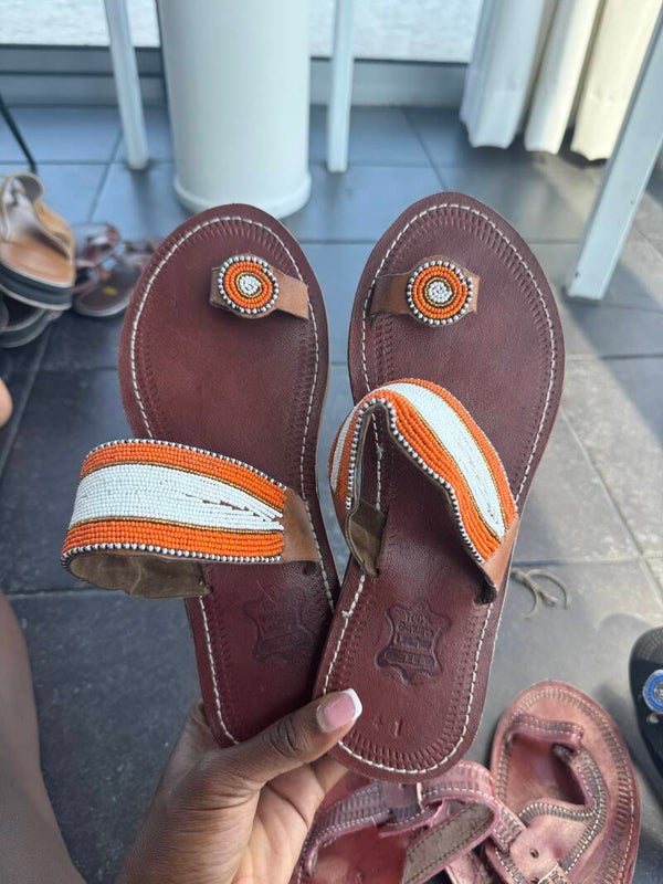 Ladies maasai sandals