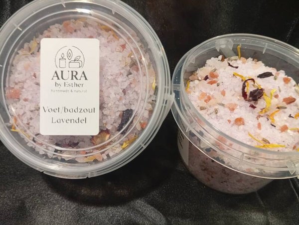 Voet/bad zout lavendel 350 gram