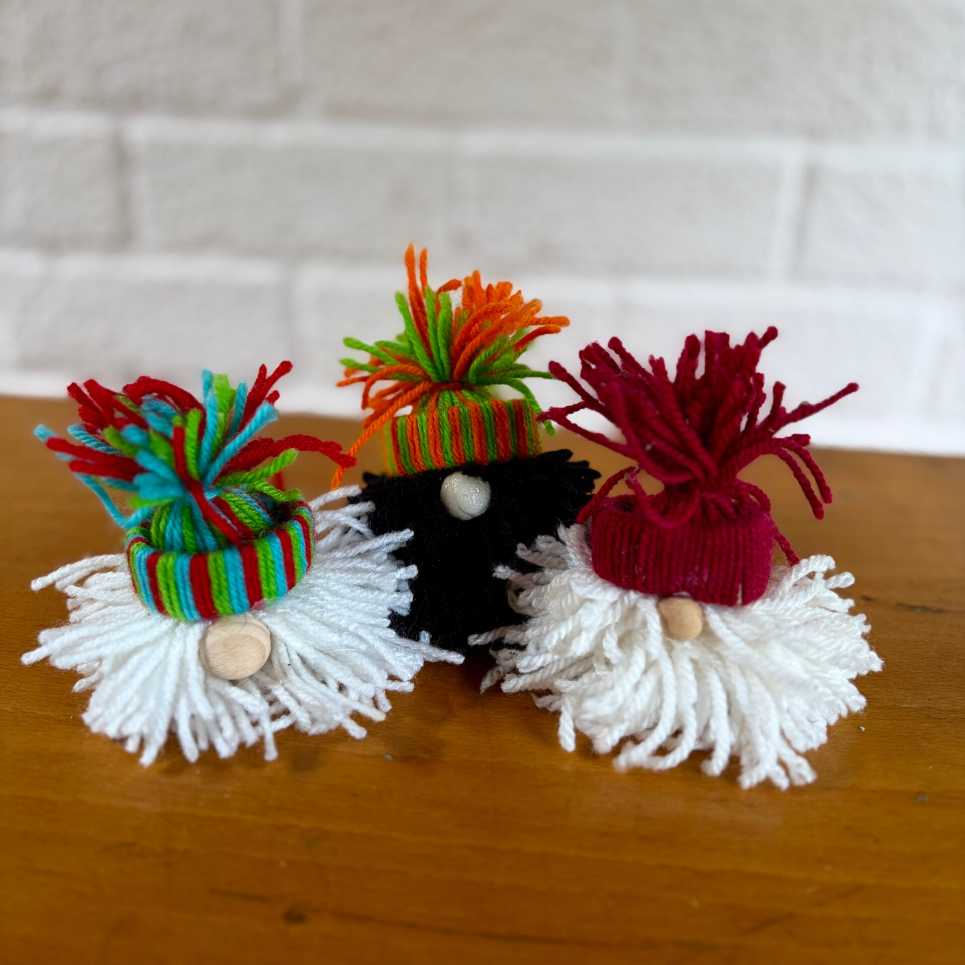 Baardmannetjes - Handgemaakte Decoratie met een Warme Uitstraling