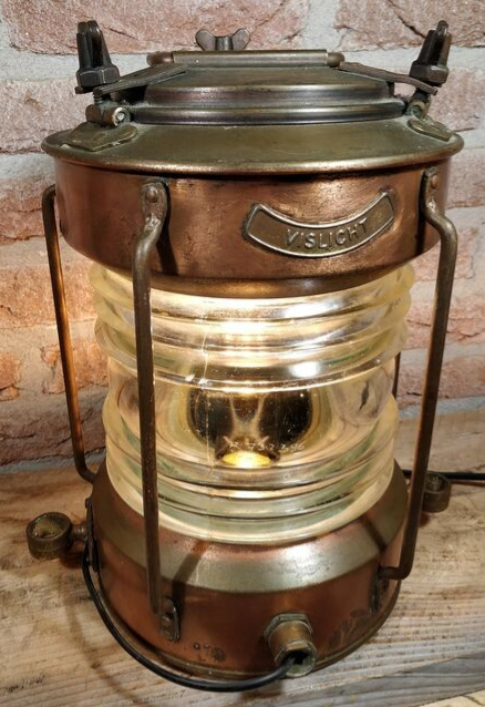 old ship light, anchor light