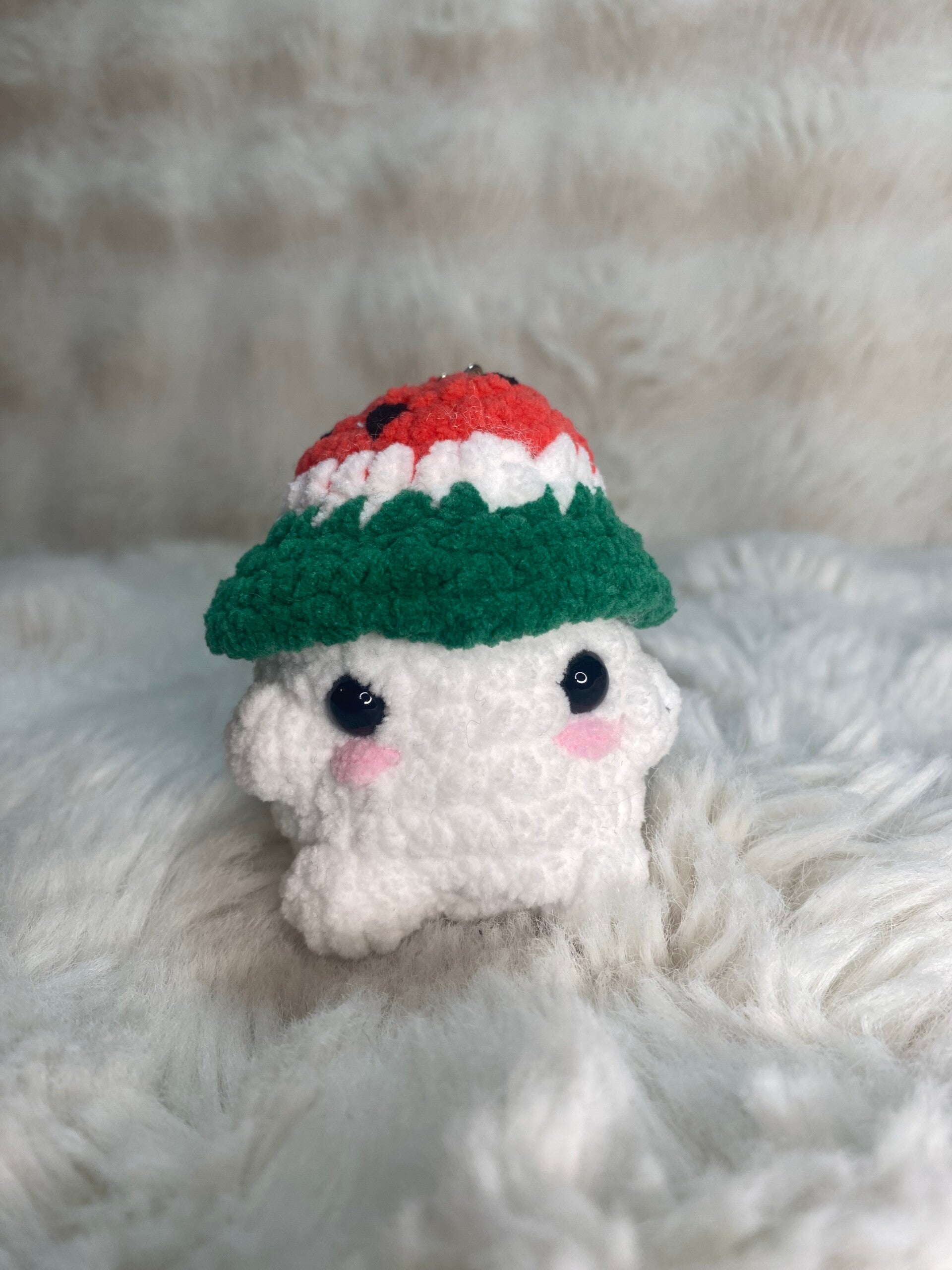 Champignon boi porte clé