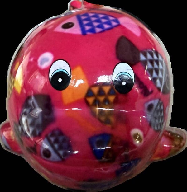 Pomme Pidou Dolphin Twisty Pink Small Moneybank