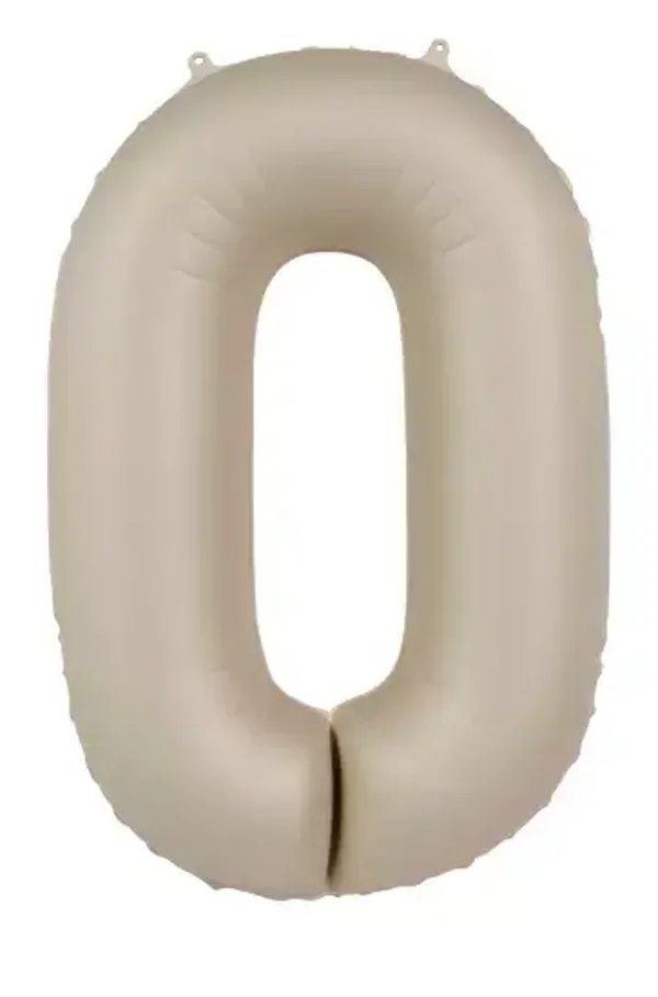 Folie helium ballon XL ; beige 0