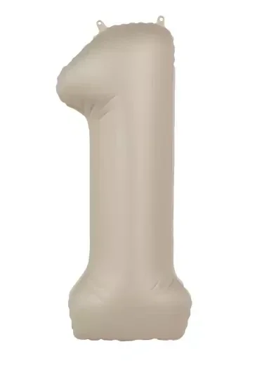 Folie helium ballon XL ; beige 1