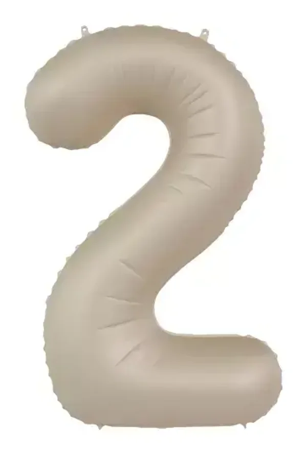 Folie helium ballon XL ; beige 2