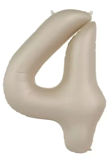 Folie helium ballon XL ; beige 4