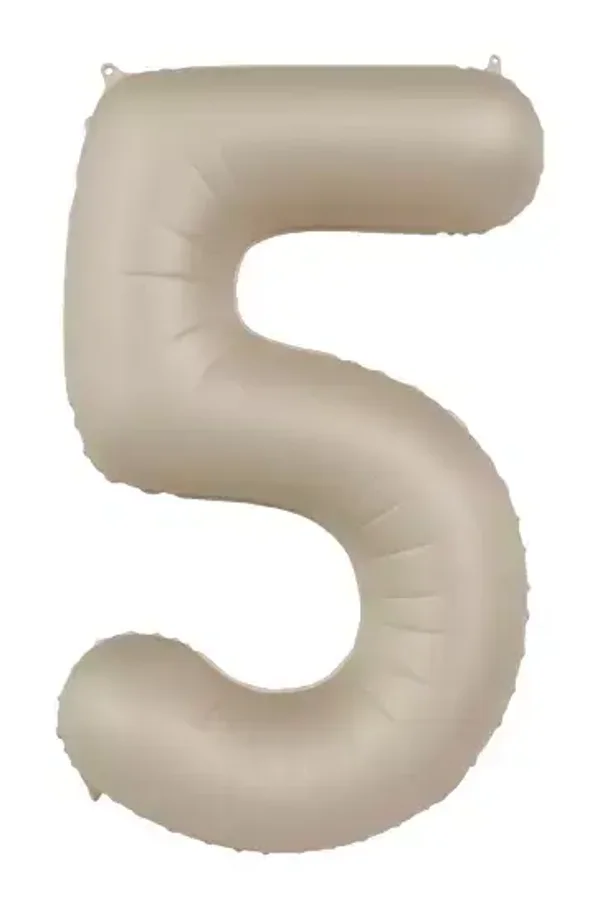Folie helium ballon XL ; beige 5