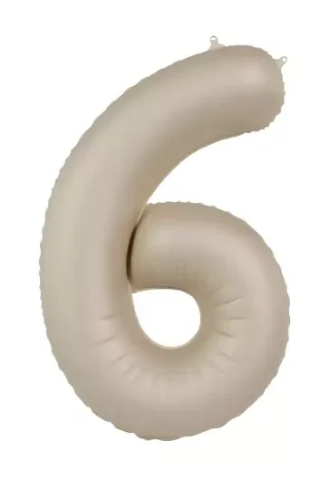 Folie helium ballon XL ; beige 6