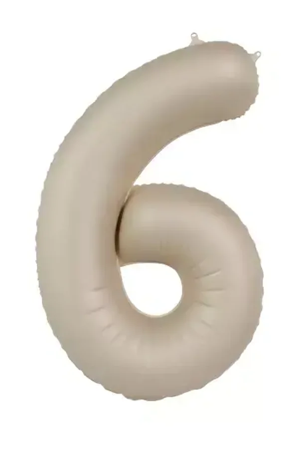 Folie helium ballon XL ; beige 6