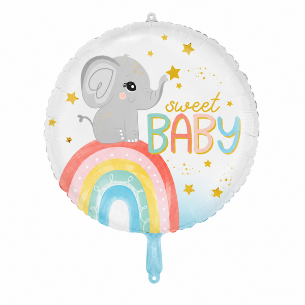 Folie geboorte helium ballon