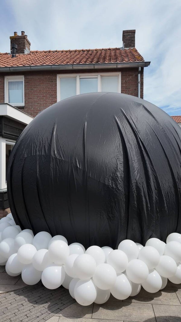 Gender reveal Bubble house