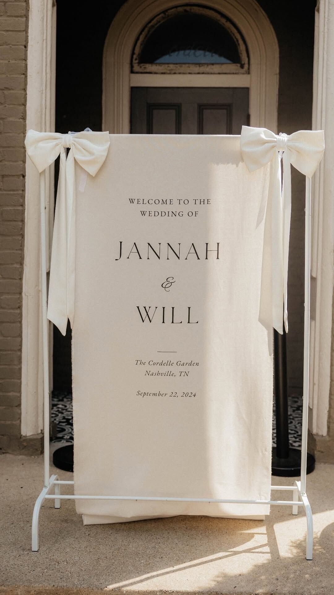 Welkomst doek (koop)