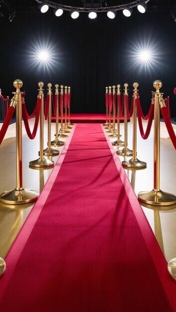 Rode loper palen - afzetpalen