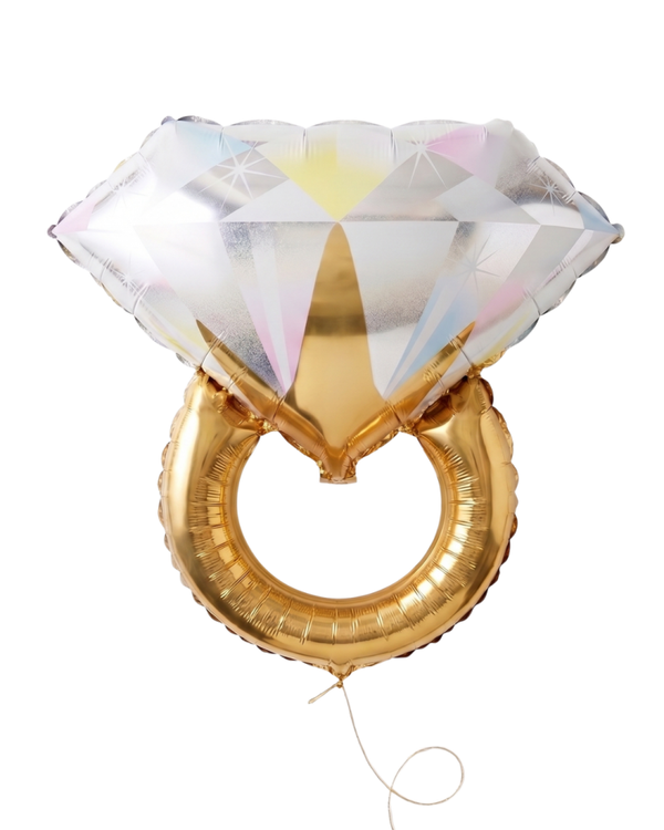 folie ballon diamanten ring