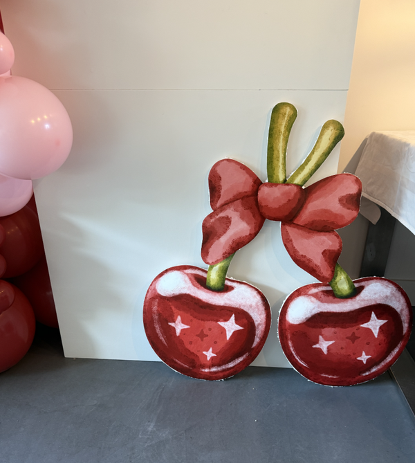 CUT OUT - Kersen thema 'SHE IS THE CHERRY ON TOP'