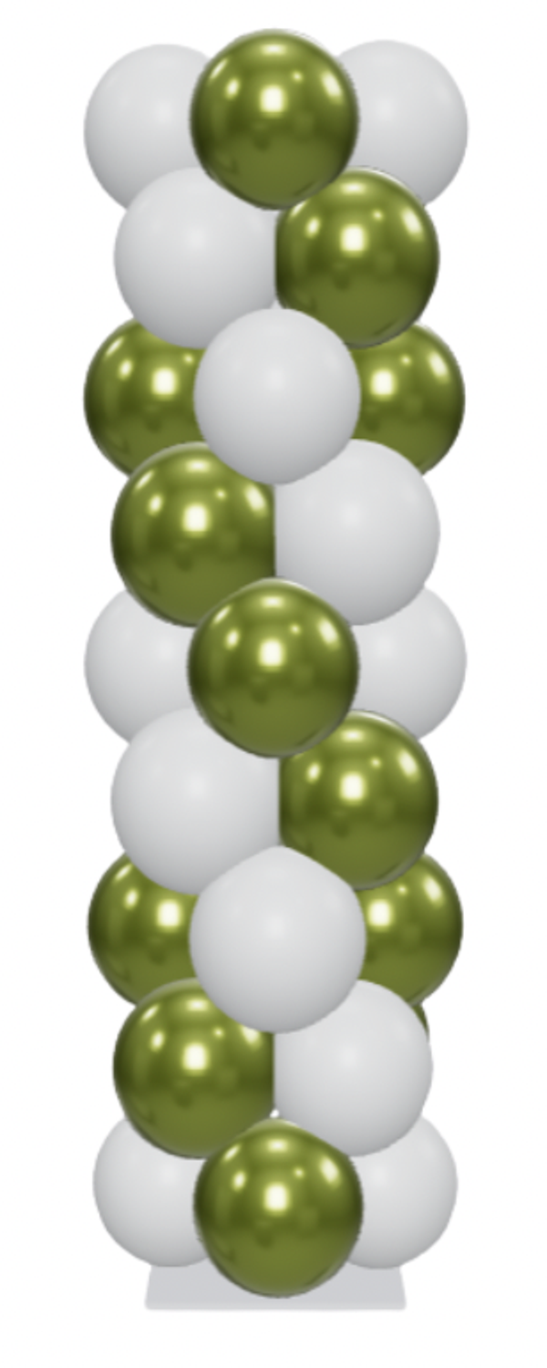 Ballonnenpilaar 2 kleuren
