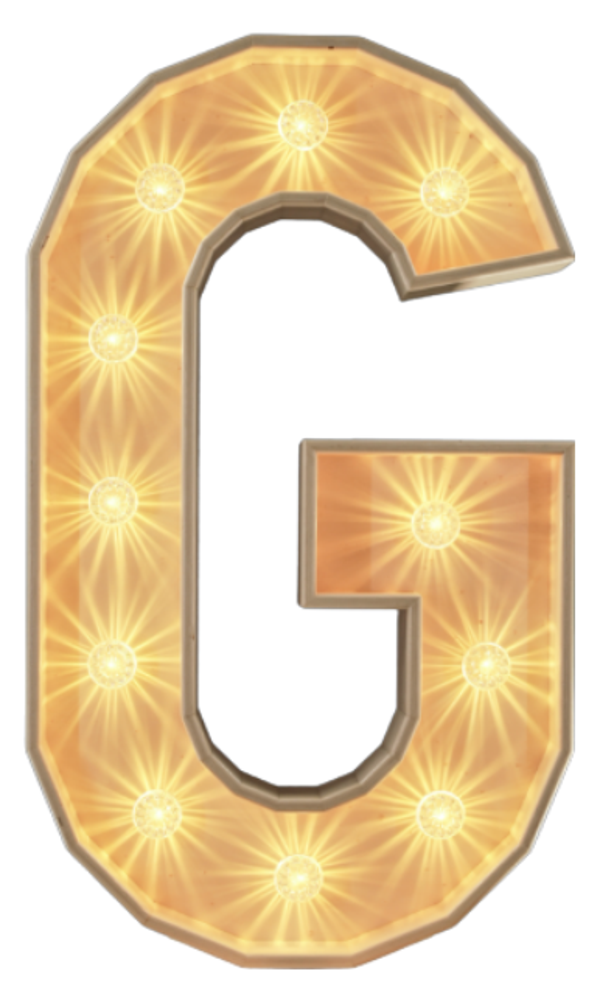G led-letter