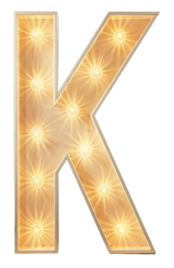 K led-letter