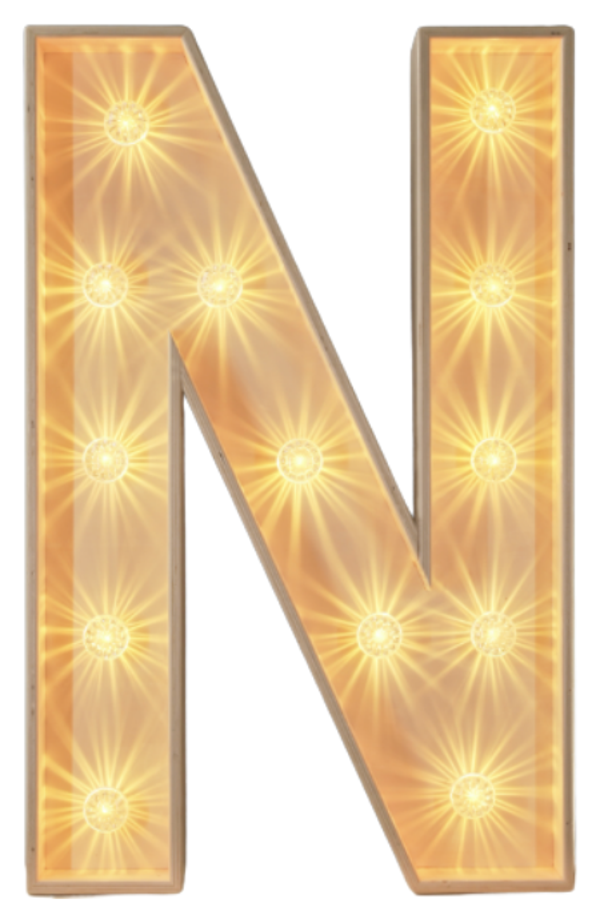 N led-letter