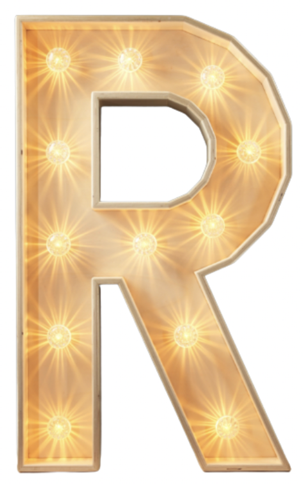 R led-letter