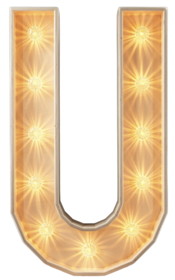 U led-letter