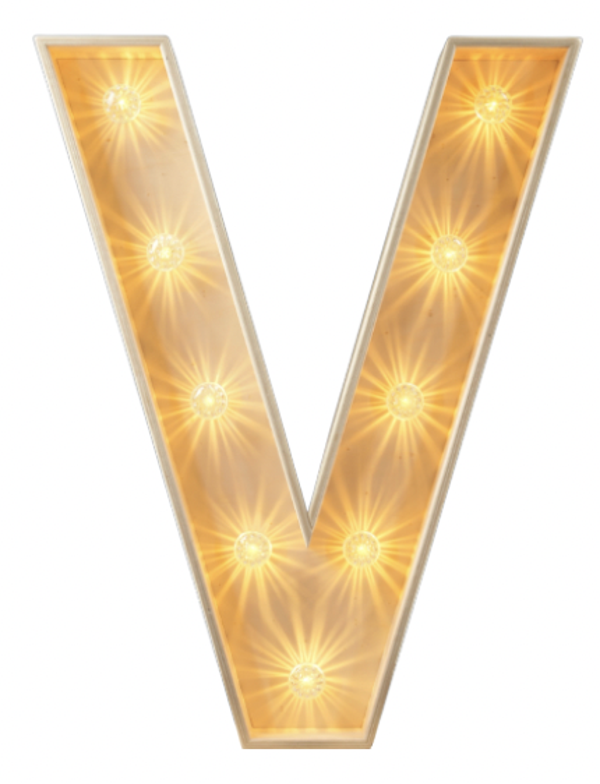 V led-letter