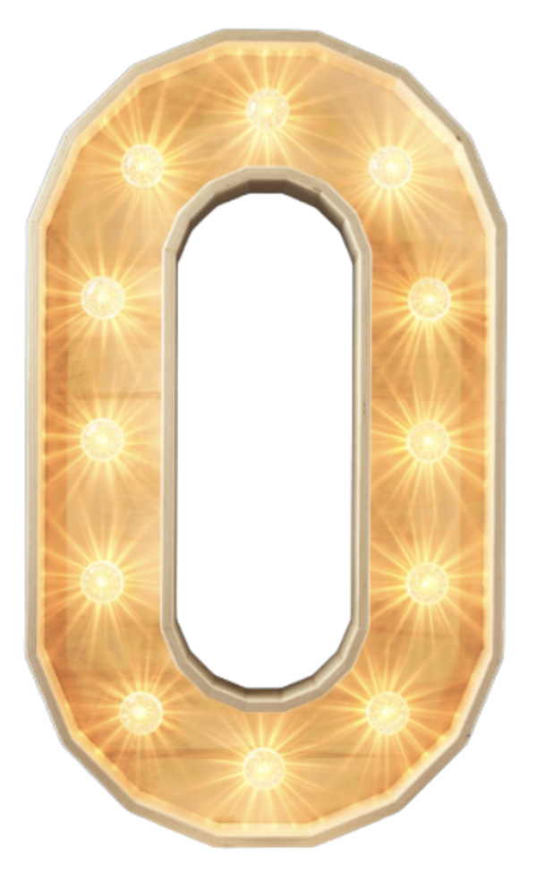 O led-letter