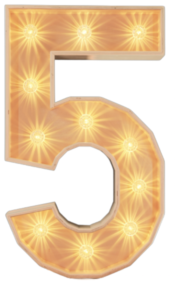 5 led-cijfer