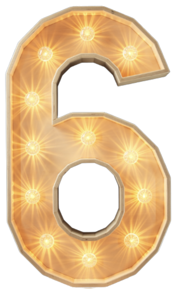 6 led-cijfer