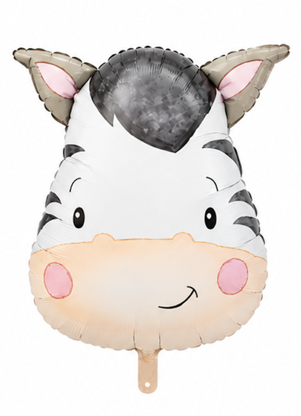 Zebra folie ballon