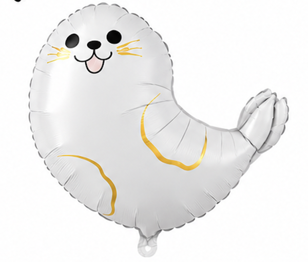 Zeehond folie ballon