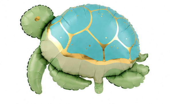 Schildpad folie ballon
