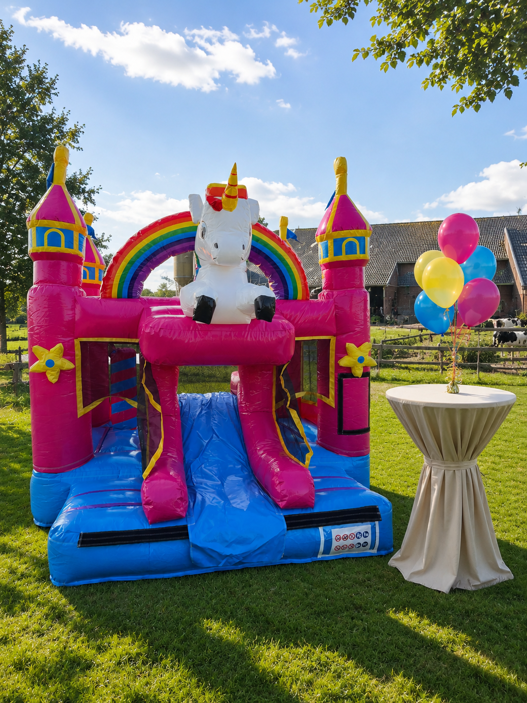 Unicorn springkussen