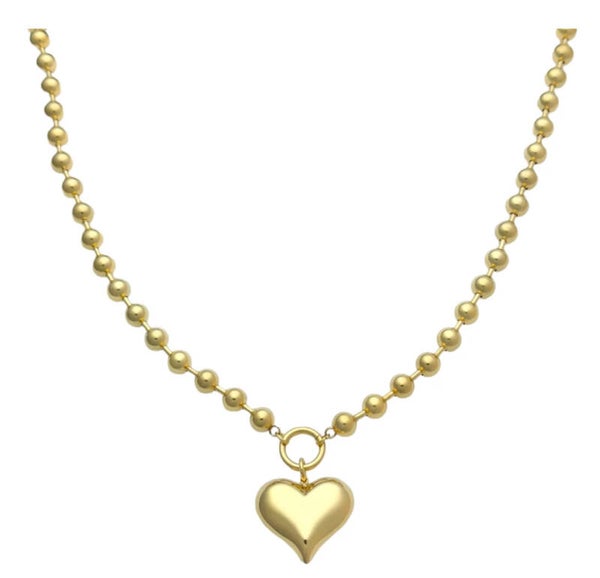 Ketting heart beads
