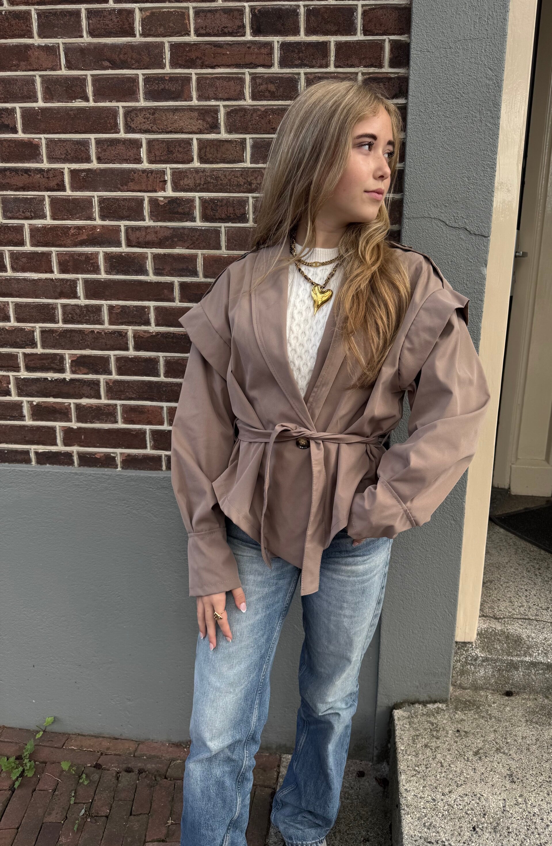 Trenchcoat madelief