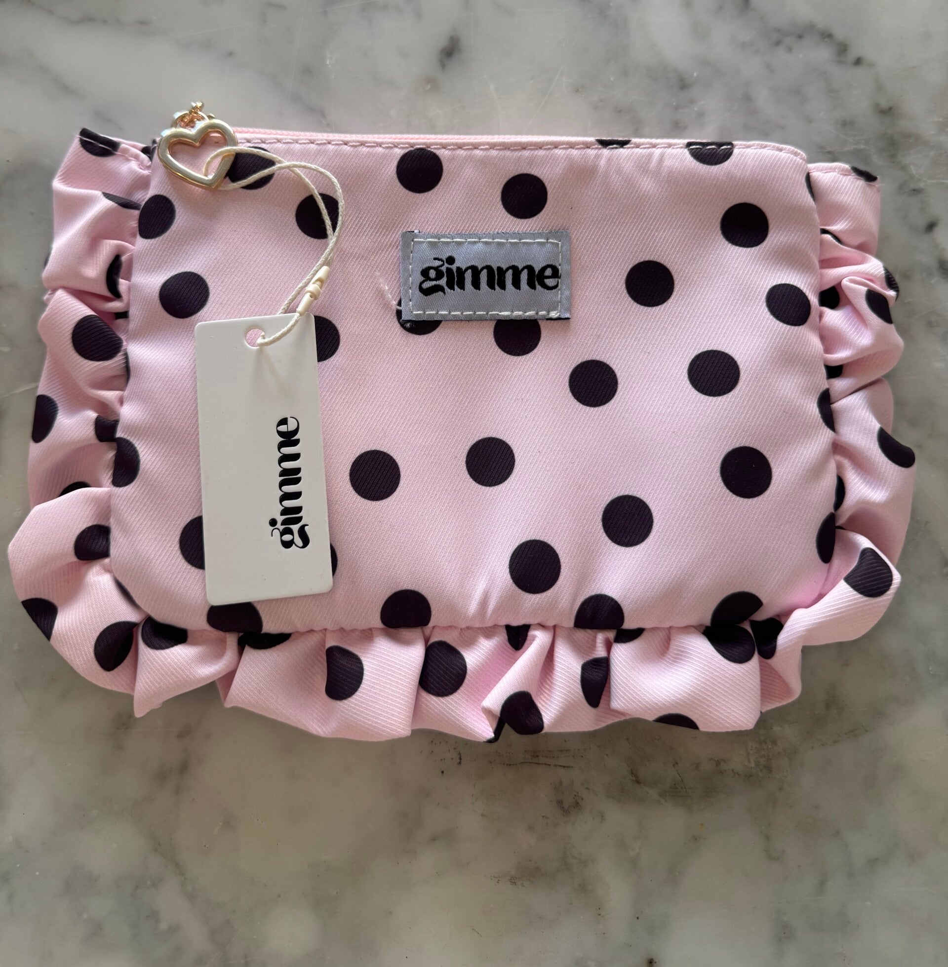 Polkadot make-up tasjes