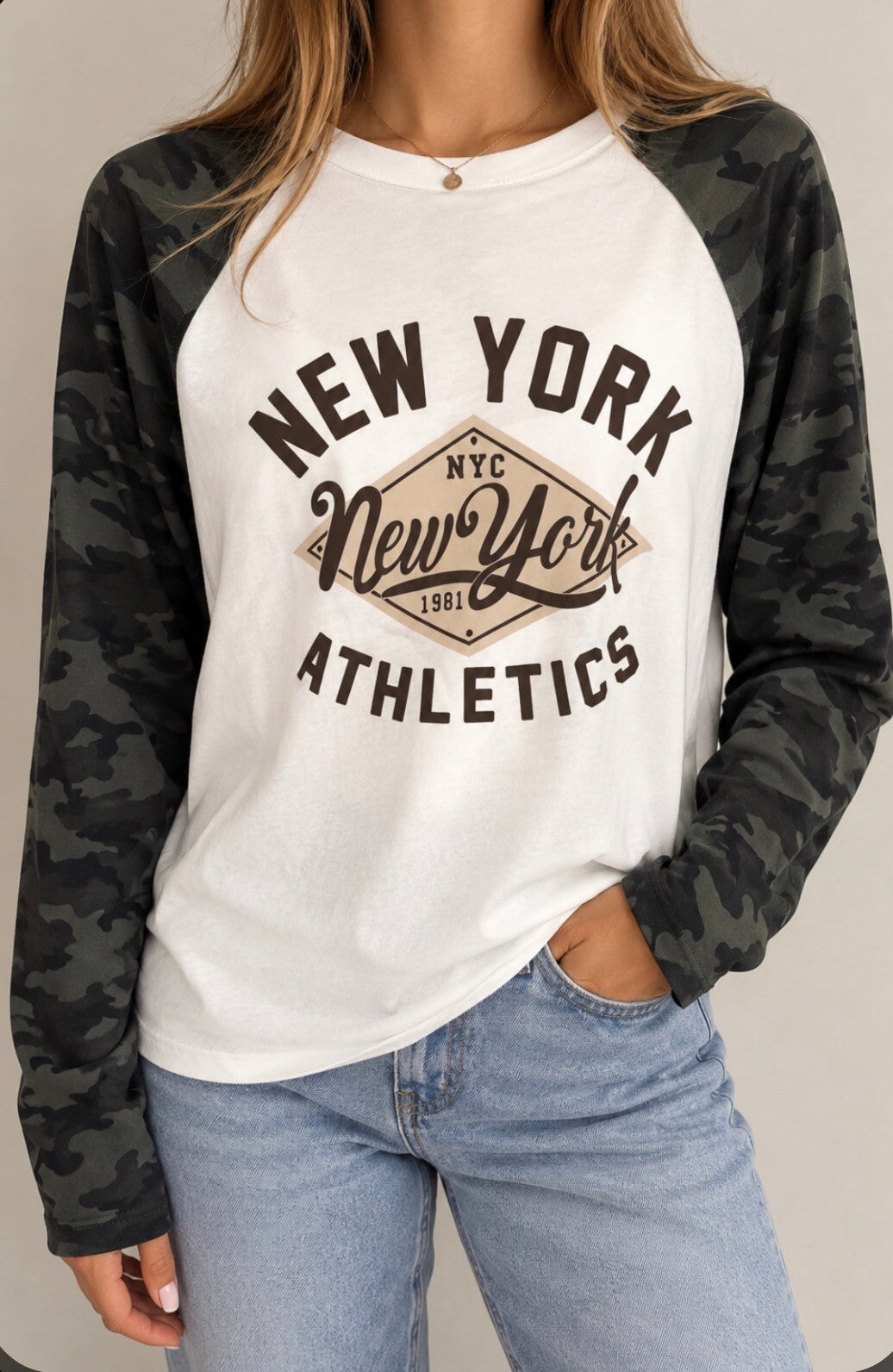 Longsleeve army brown