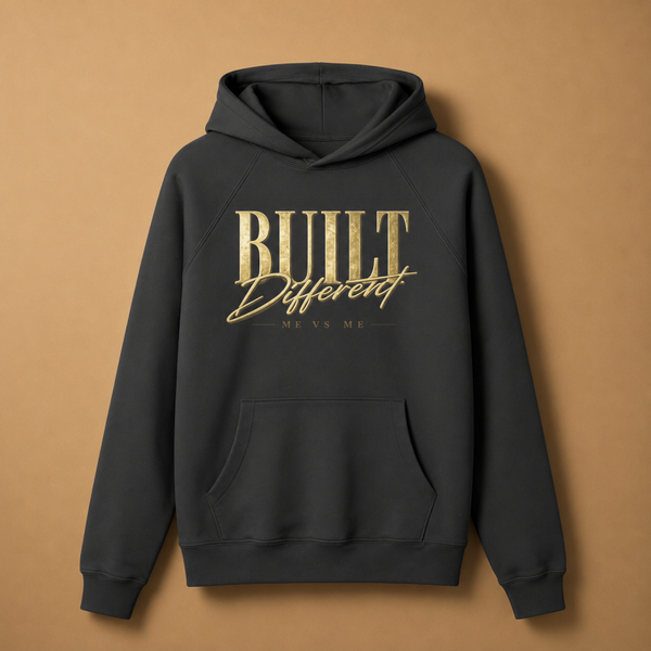 BUILT DIFFERENT HOODIE - GOLD