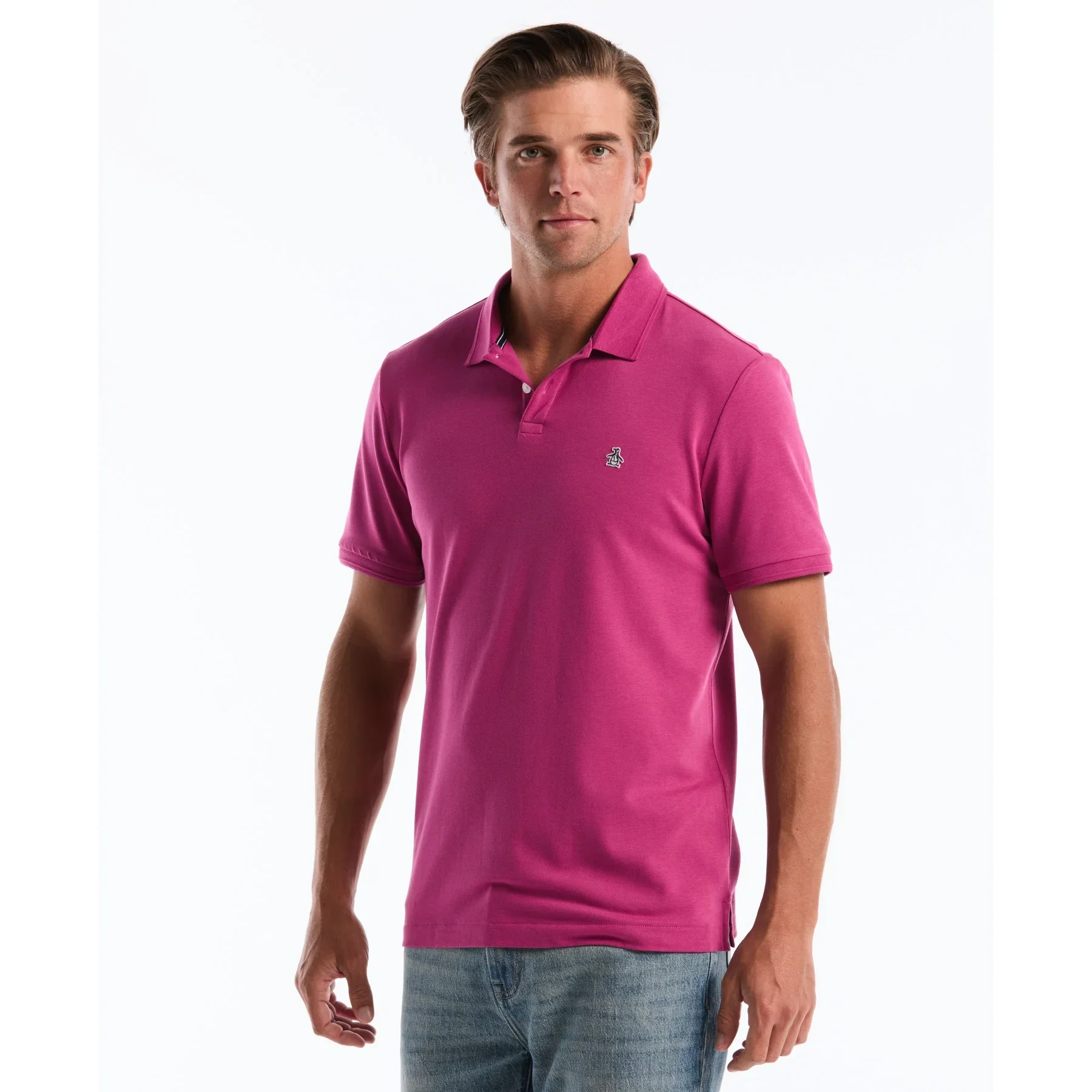 Original Daddy Polo Shirt | Magenta Haze
