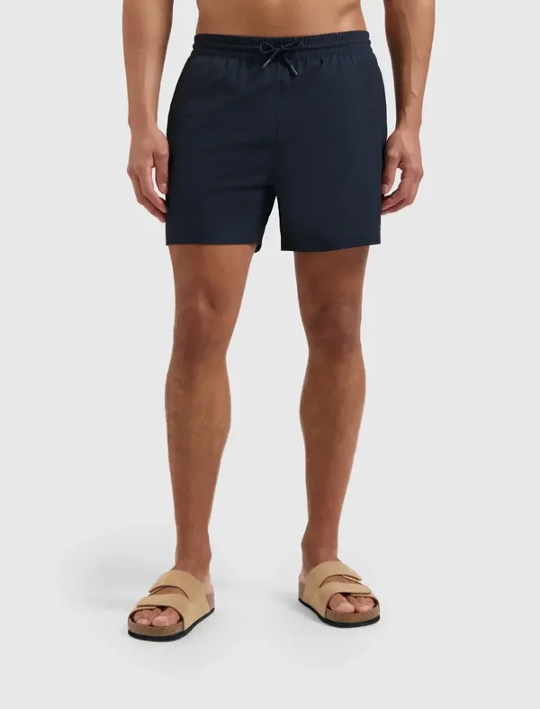 Pure Path Heren Logo Swim Short Tonal | Navy
