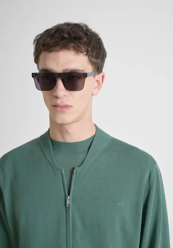 Antony Mortato Logo Heren Vest | Moss Green