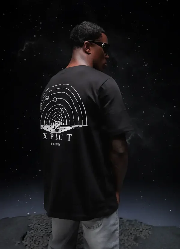 Heren T-shirt XPLCT Studios Solar Tee | Black