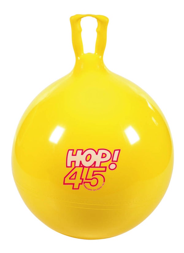 Skippybal Hop 45 cm geel