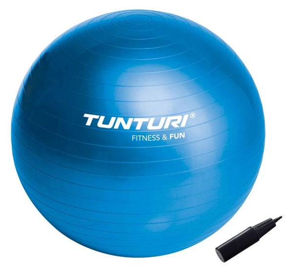 Retourgoed | Tunturi fitnessbal 65 cm blauw