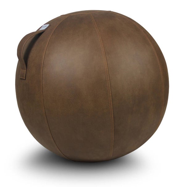 VLUV VEEL zitbal 65 cm Cognac