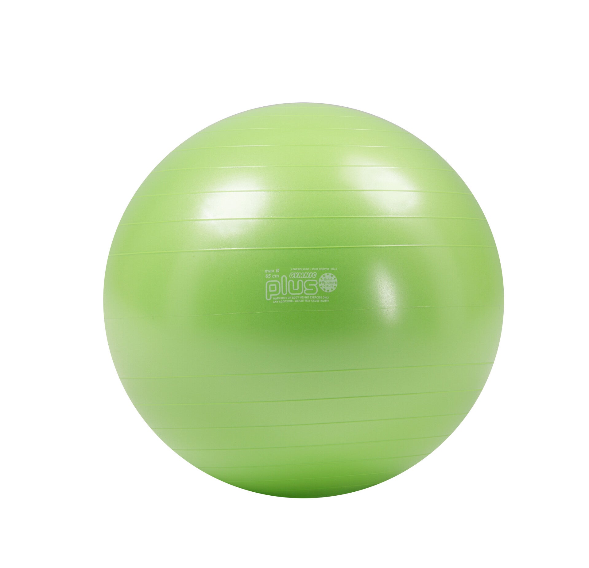 Gymnic fitnessbal Plus 65 cm lime groen