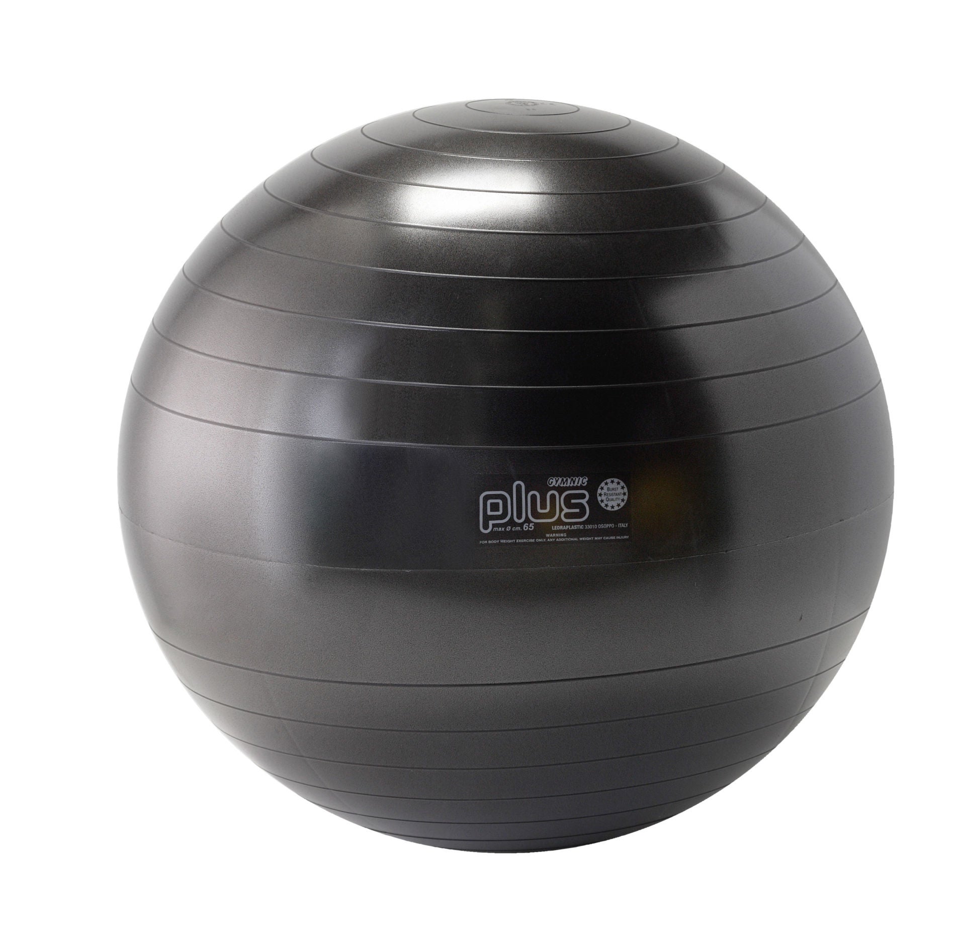 Gymnic fitnessbal Plus 55 cm zwart