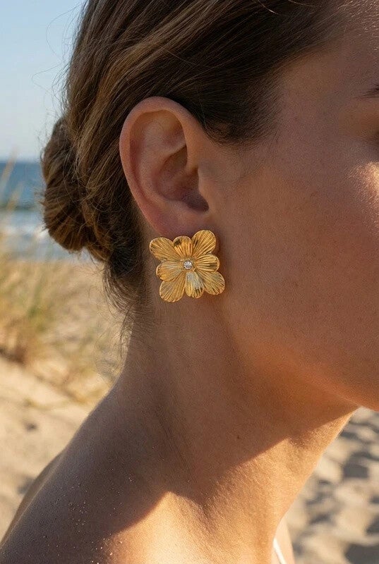 Boucles d'oreilles Flora